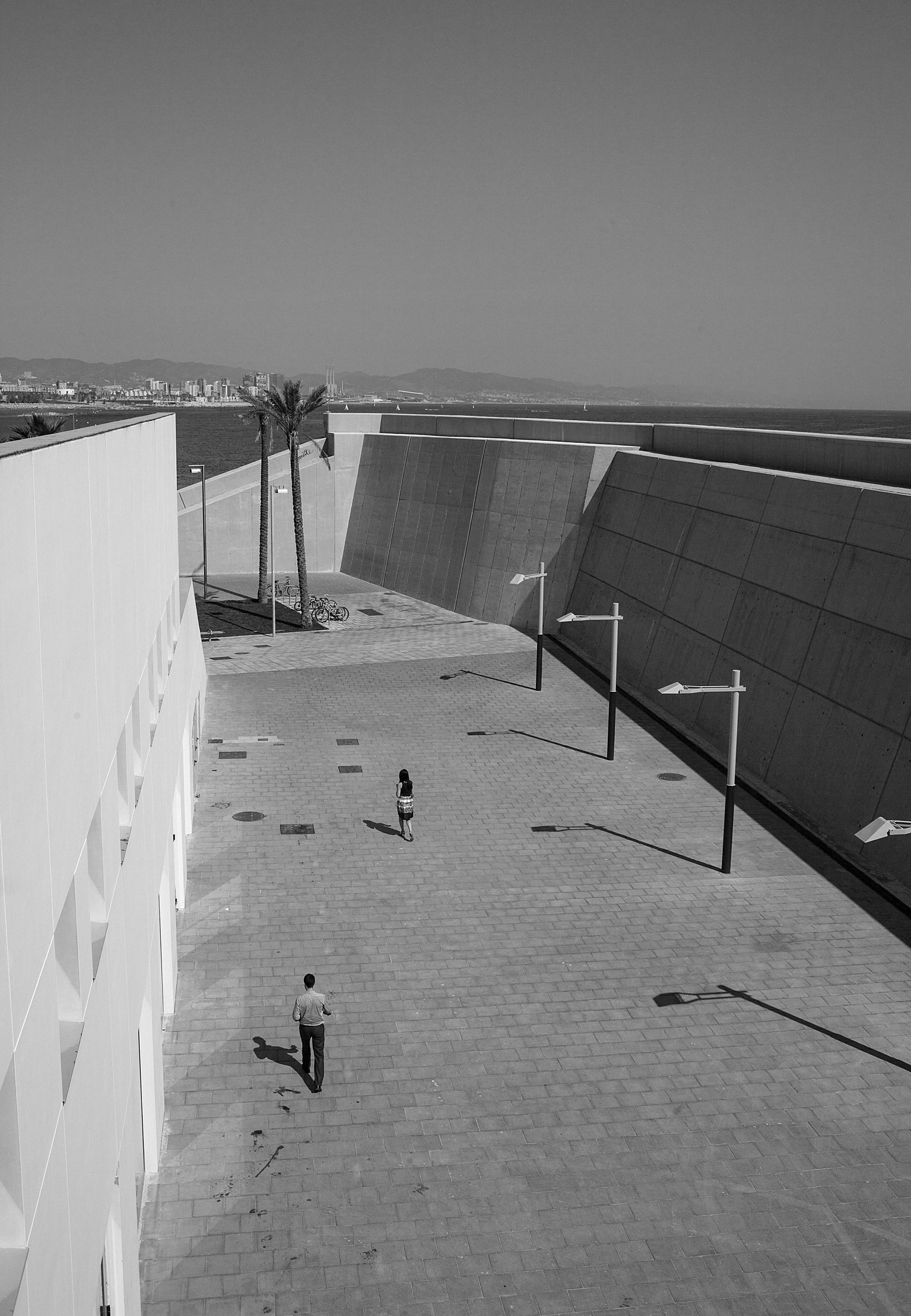 A church , outside.